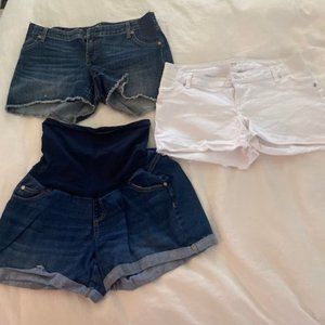 MATERNITY Denim Shorts Bundle (3 Pairs for $20!)